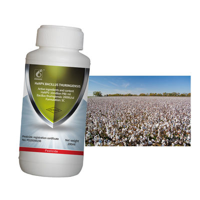 Eco-friendly HaNPV Bt Biological Pesticide with 10 Million PIB/mL HaNPV+2000IU/mL Bt for Cotton Bollworm and Tobacco Budworm Control