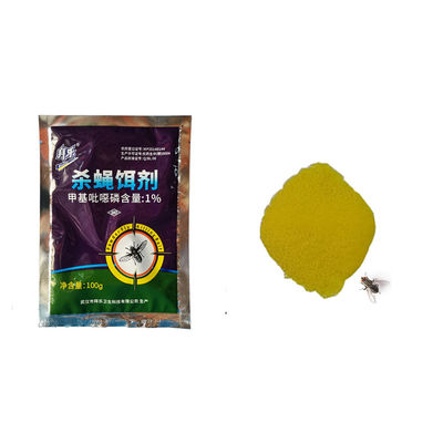 Fly Killer Bait with 1% Azamethiphos and Cis-9-Tricosene for Safe Poultry Livestock Control